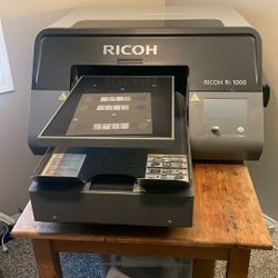 Ricoh Ri 1000  DTG Printer