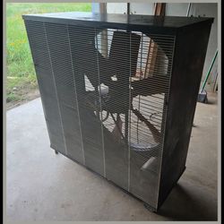Dayton 42" Commercial Mobile Air Circulator / Shop Fan | 6-Blade 36" Span, 1/2 HP, Dual Speed