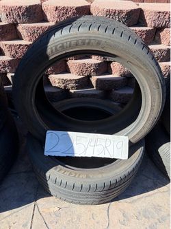 225. 45 R 19 2 tires