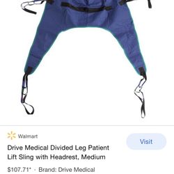 Divided Leg Patient Sling