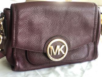 Michael Kors Crossbody Burgandy Bag