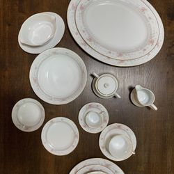 ESTATE SALE: 12 Person Place Setting - Noritake “Dream Street”  China Set