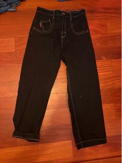 JNCO Originals Black Baggy Jeans 34x32