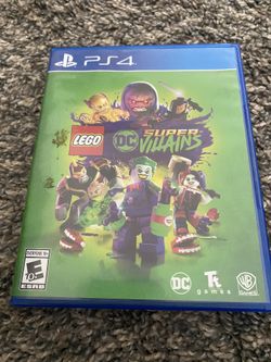 Ps4 LEGO DC super villains Video Game 