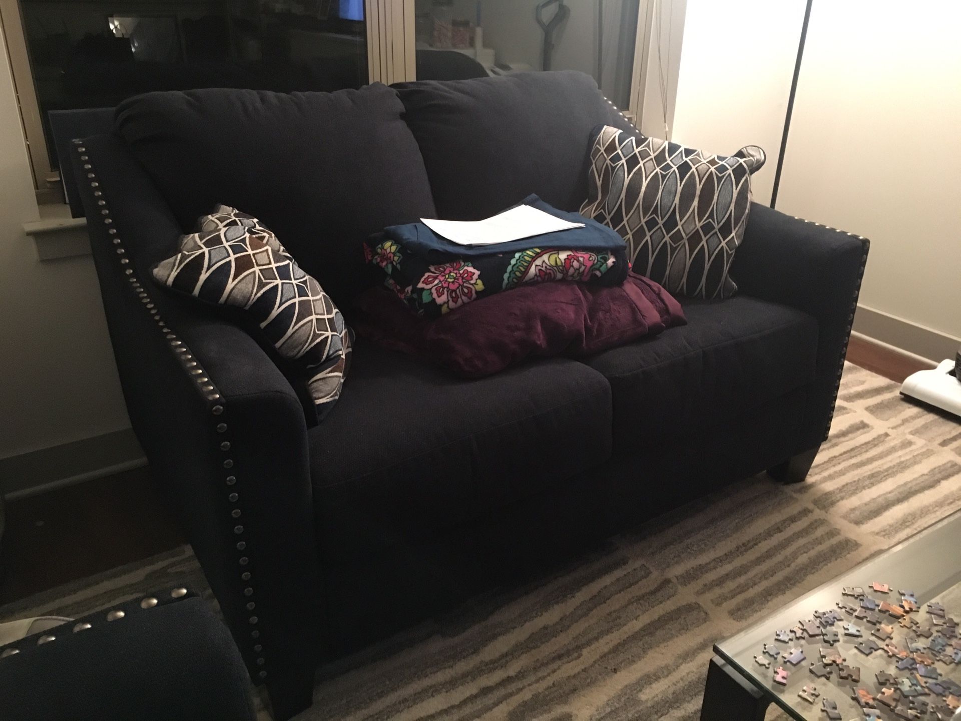 Love Seat and Couch