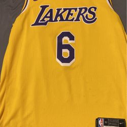 Lebron James #6 Lakers Jersey