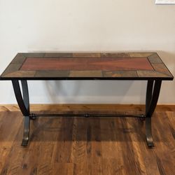 Sofa Table - Slate Inlay