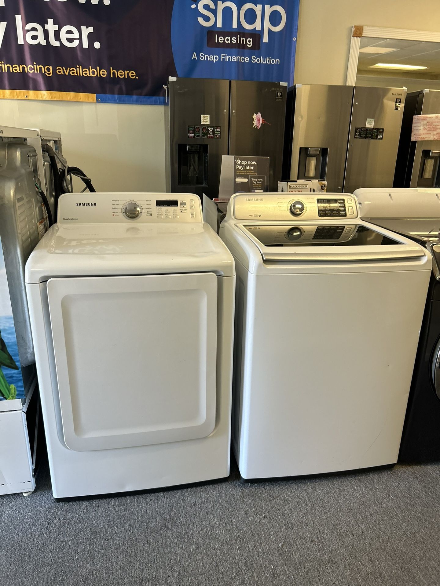 Samsung Washer And Dryer Set