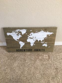 30”x17.5” Wooden wall art