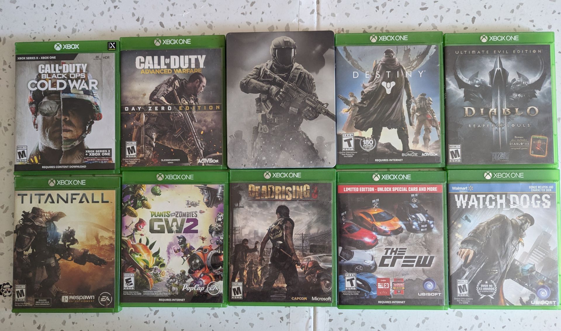Xbox one games