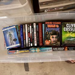 Attention Book Sellers Handful Of Hard Back Novels Mint Condition