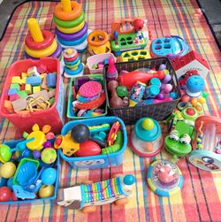Toys for day cares toddlers older babies used condition all ready to to prices go from $4$5$10