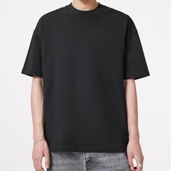 Men's Stafford 100% Cotton Black Sport T-Shirt L Or XL