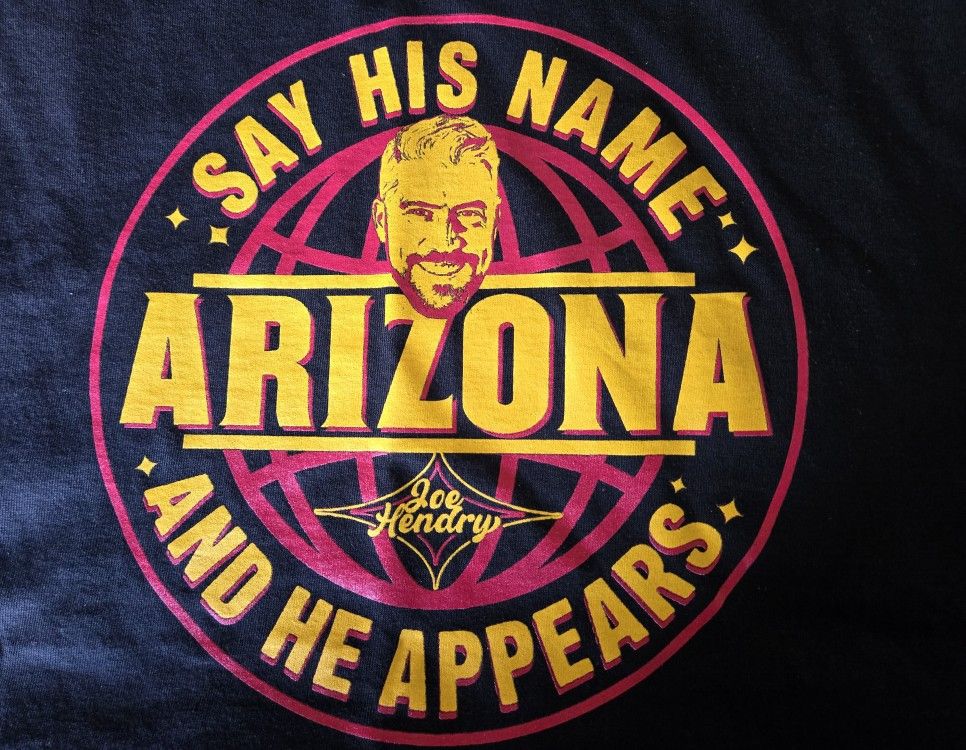 TNA WWE Joe Hendry Arizona Brand New Shirt