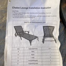 Chaise Lounge Chair For Pool