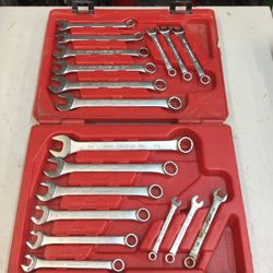 Challenger End Wrench Set Metric & Standard USA