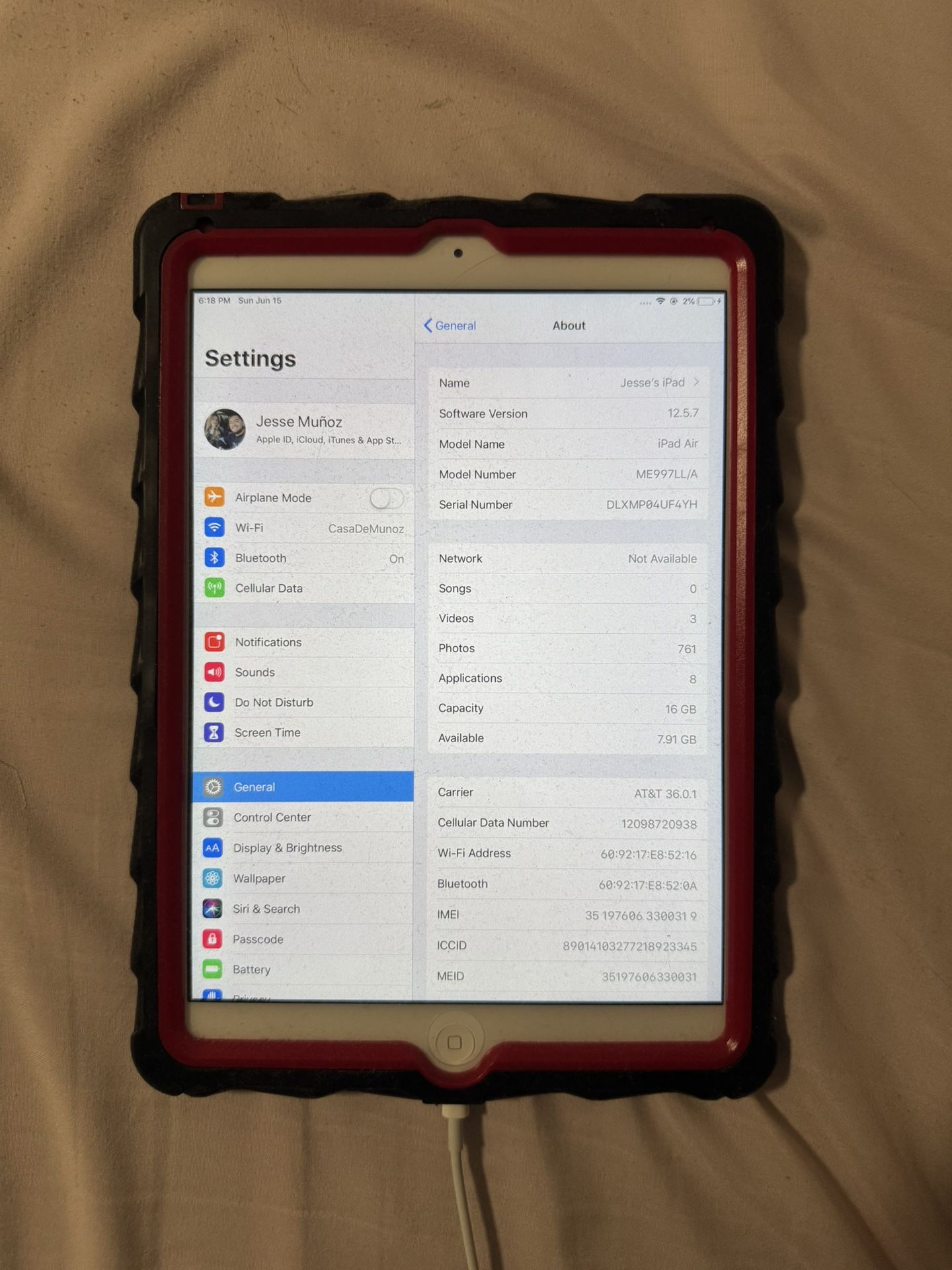 iPad Air 2014