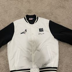Staple Pigeon NBA Teams Letterman