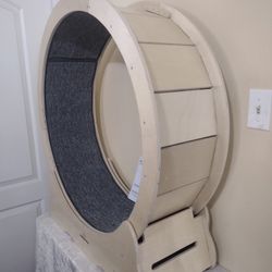 Cat Exercise Wheel. Wood