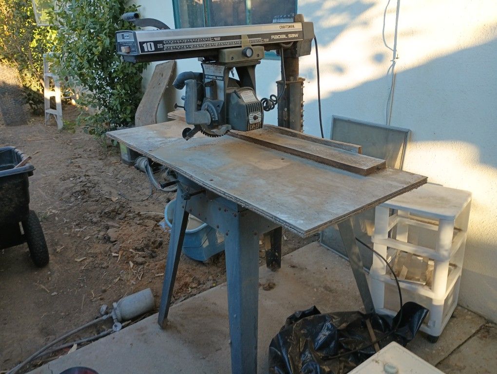 Radial Arm Saw Table Saw