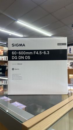 Sigma 60-600mm f/4.5-6.3 DG DN OS Sports Lens (Sony E)