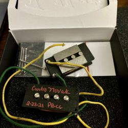 Curtis Novak PB-CC Bass Pickups - 2021