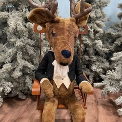Vintage Animated Reindeer By David Hamberger 