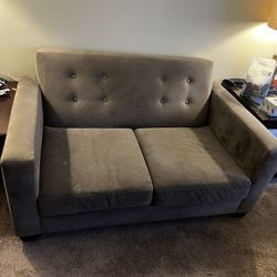 Gray Love Seat