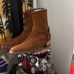 From The First SUEDE harness Boots 8.5 Men