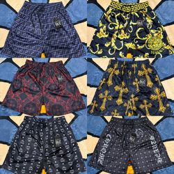 Designer-Inspired Premium Mesh Shorts – Multiple Styles Available