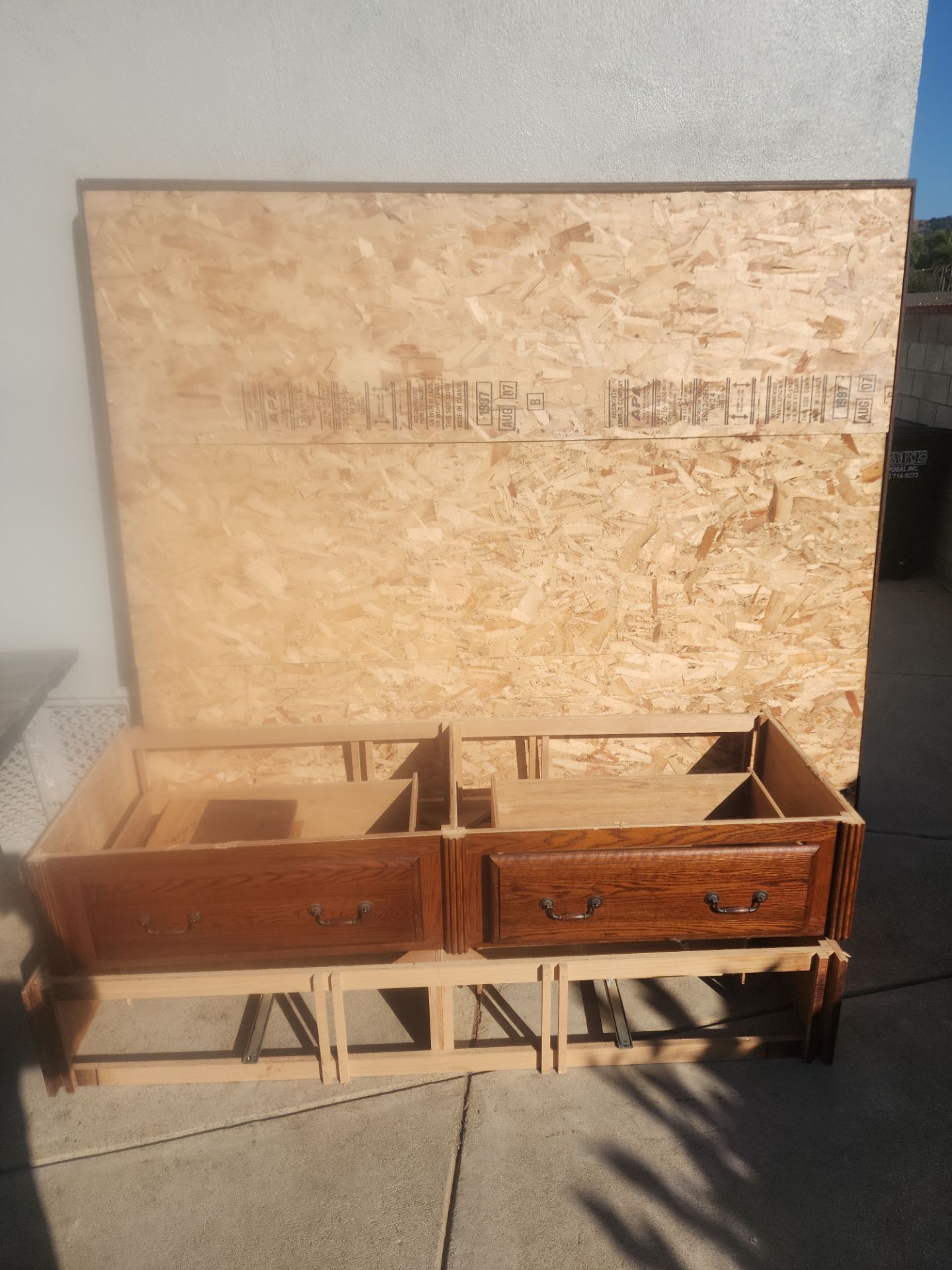 Cal king bed frame