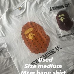 Mcm Bape T Shirt 