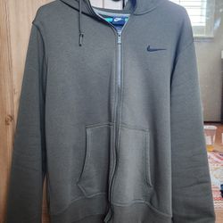 Nike Hoodie With Zipper Size Large