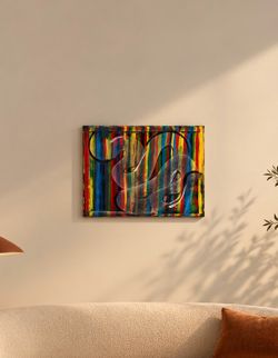 Original Abstract Colorful Canvas Art | Modern Contemporary Wall Decor