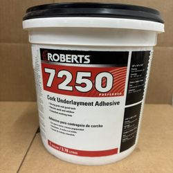 New 1-Gallon Cork Underlayment Adhesive