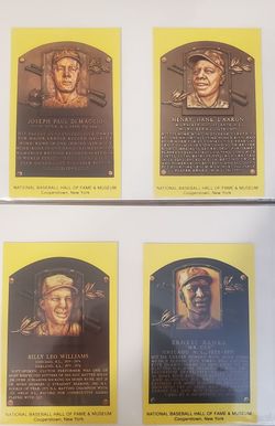 1994 National Baseball Hall Of Fame Postcards HTF!!