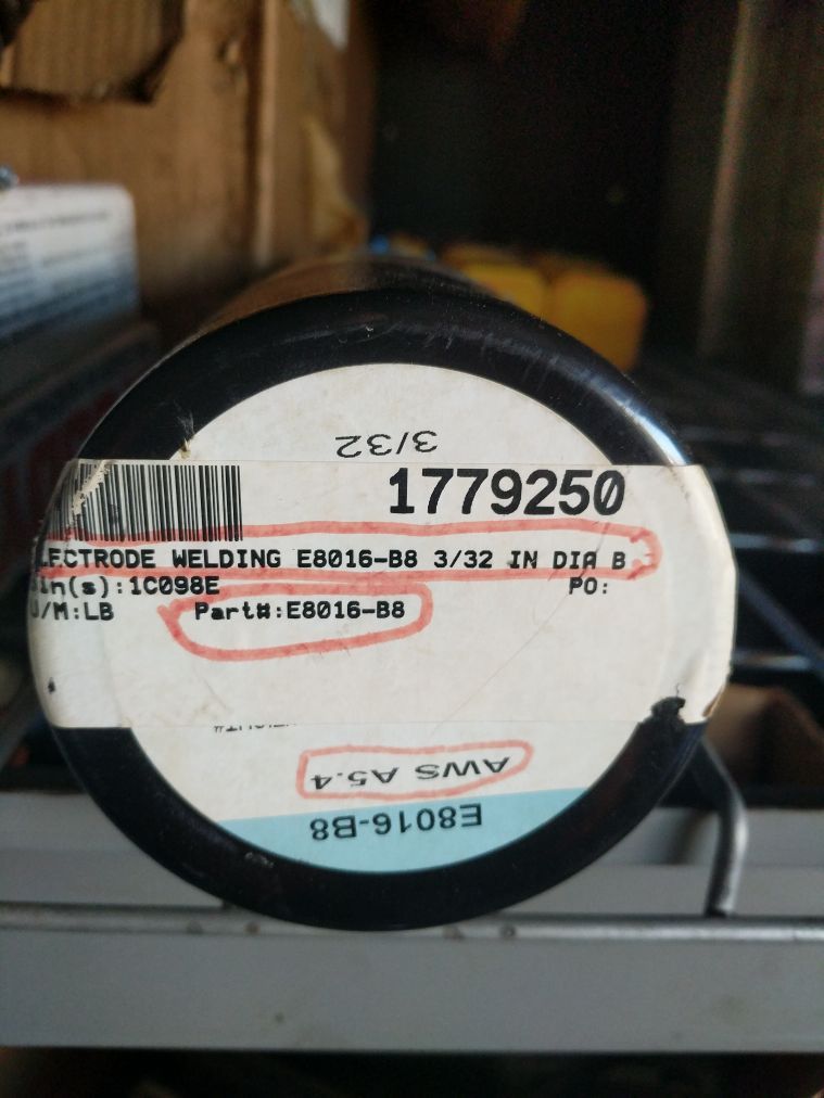 E8016-B8 welding electrodes for stick welder 13lb