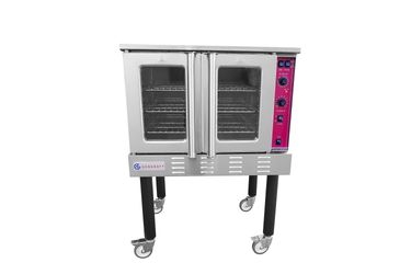 NEW Full-Size Single Deck, 38" W Commercial  Convection Oven 54,000 BTU in Stainless-Steel
