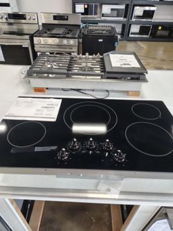 GE built in electric cooktop