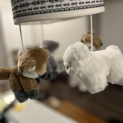 Woodland Critters Baby Mobile