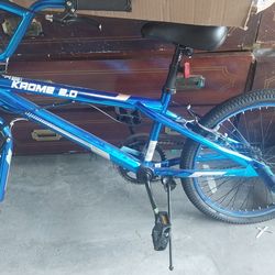 Kids Krome 2.0 blue  bicycle