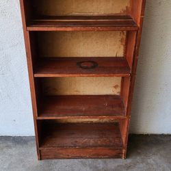 BOOKCASE SOLID WOOD