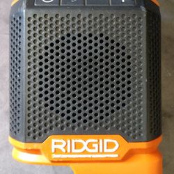 Ridgid Bluetooth Speaker/USB Charger 2A