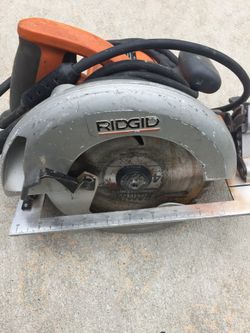 Ridgid circular saw