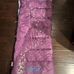 Girls Coleman Sleeping Bag