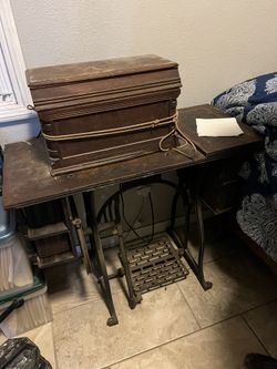Antique sewing machine