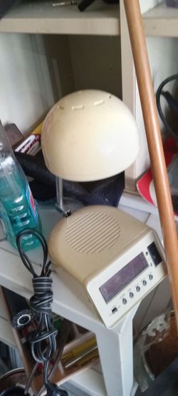 Vintage Digital Alarm Clock Radio