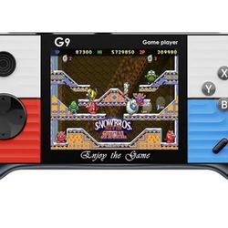 G9 3.0 inch Nostalgic Handheld Game Console 666 Free Games 8 bit Mini Portable Retro Game Player Machine Support TV Out Gamepads**BRAND NEW** 