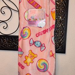 Candy Land Throw Blanket ( Read Description) 