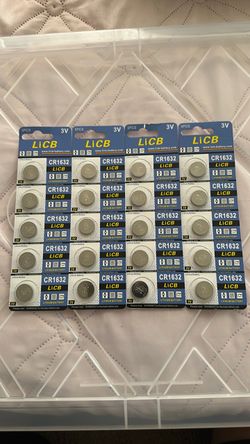 Batteries CR1632